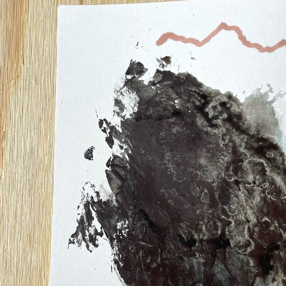 Mixed media abstract art - Picture 2 of 5